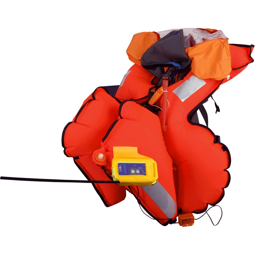 Automatische Rettungsweste inkl. Rettungssender - Secumar Scout 275 3D  (A21300)